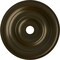 Ekena Millwork Jefferson Ceiling Medallion (Fits Canopies up to 5"), 26 1/2"OD x 3 5/8"ID x 1 1/2"P, Green Gold CM26JEGGS - alternate 1